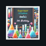Av Roligt Lab Kids Geek Nerd Mad Science 9:e födel Pappersservett<br><div class="desc">Få redo för en explosion med vår "Roligt Lab Kids Geek Nerd Mad Science Napkins". Perfekt för unga vetenskapsentusiaster, denna pulserande och snabba utformning är ett steg på vägen mot ett oförglömligt galna vetenskapstemat party. Den lekande inslag och färggrafiken kommer att sporra dina gäster och garantera en fullt av experiment...</div>