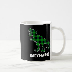Av Saurus T-Rex Dinosaurer Karo St Patricks Day Kaffemugg
