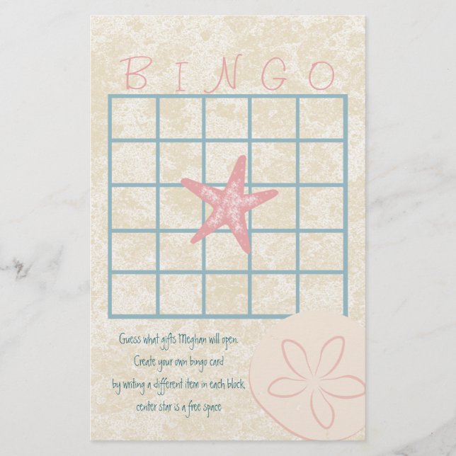 Av Sea Bingo (Framsida)