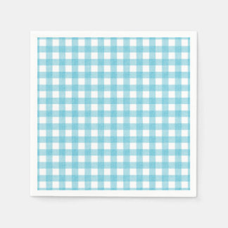 Av Sea Gingham Pappersservett