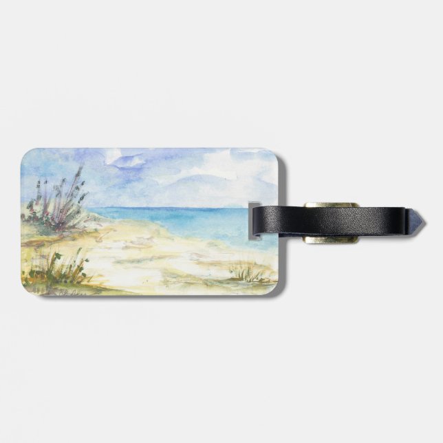 Av Sea Luggage tag Bagagebricka (Baksida Vågrät)