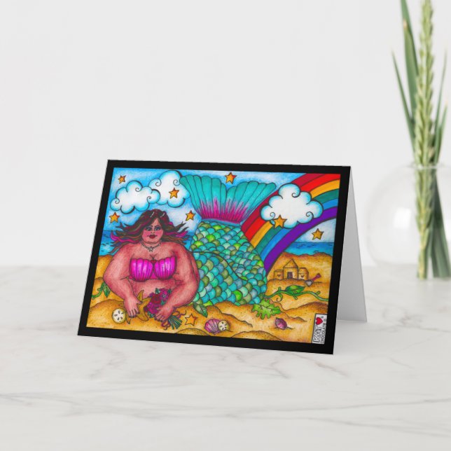 Av Sjöjungfru-kortet för sjötransport Kort (Framsida)