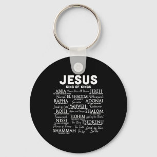 Av skjorta Jesus kung namn Gud hebreiska Nyckelring