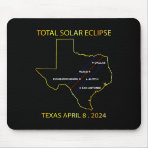 av Solar Eclipse 2024 Interactive Karta Texas Ecli Musmatta