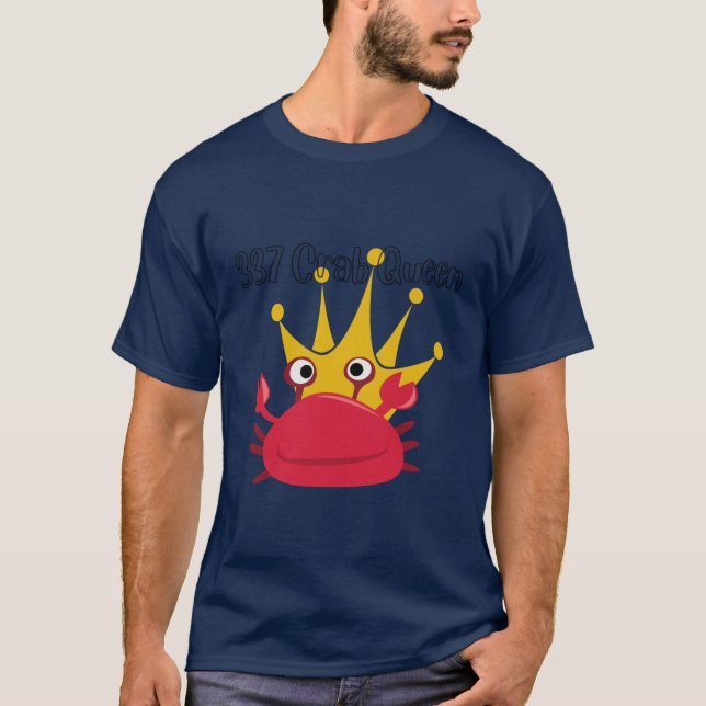 av South 337 Vibes Söt Illustration T Shirt (Framsida)