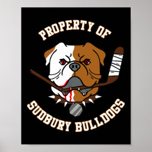 Av Sudbury Bulldog Poster