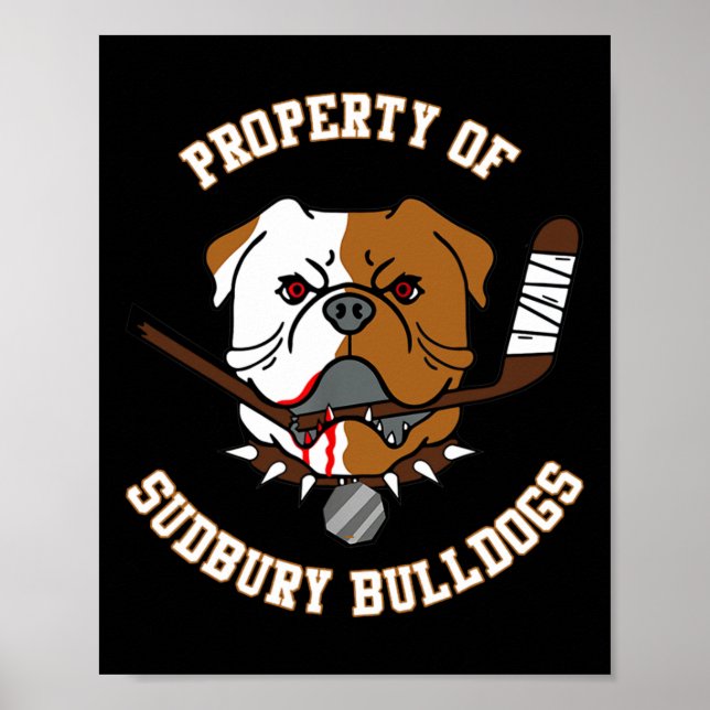 Av Sudbury Bulldog Poster (Framsidan)