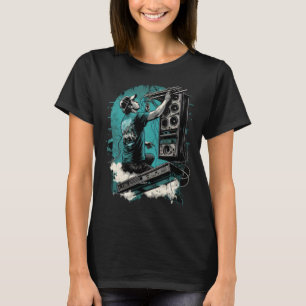 AV-tekniker Högtalare Installation Audio Visua T Shirt