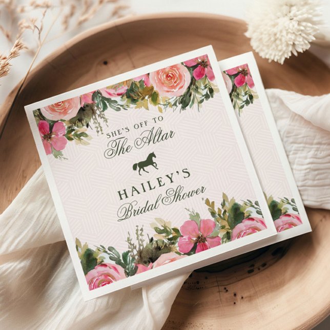 Av till Altar Kentucky Derby-Möhippan Pappersservett (Skapare uppladdad)