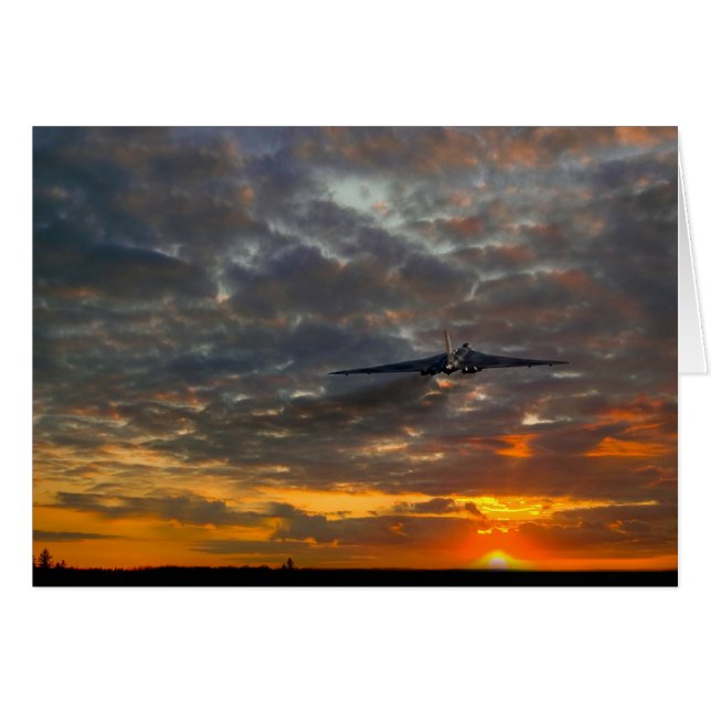 Av till Krig Hälsningskort (Framsidan Horizontal)