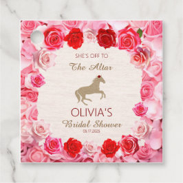 Av till Möhippan Altar Röd ros Gåvor Etiketter