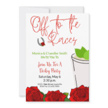 Av till Tävling Horse Tävla Party Röd ros