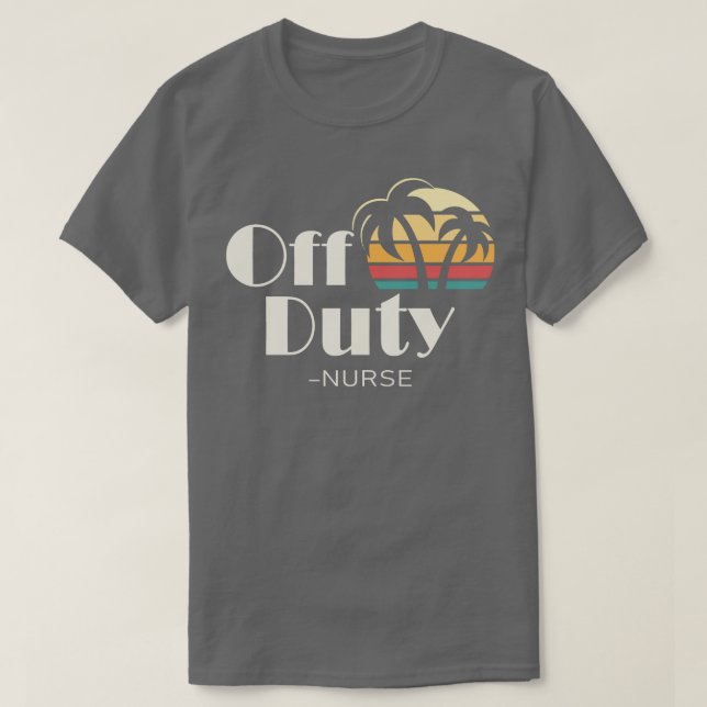 Av tjänstgöringssjuksköterska t shirt (Design framsida)