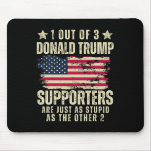Av tre Donald Trump-anhängare som är lika stela so Musmatta