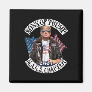 av Trump Maga kapitel 2024 Magnet