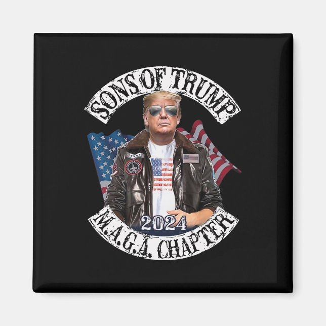av Trump Maga kapitel 2024 Magnet (Framsidan)