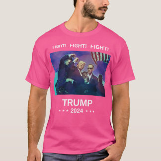 Av trumpbekämpning (vit text) t shirt