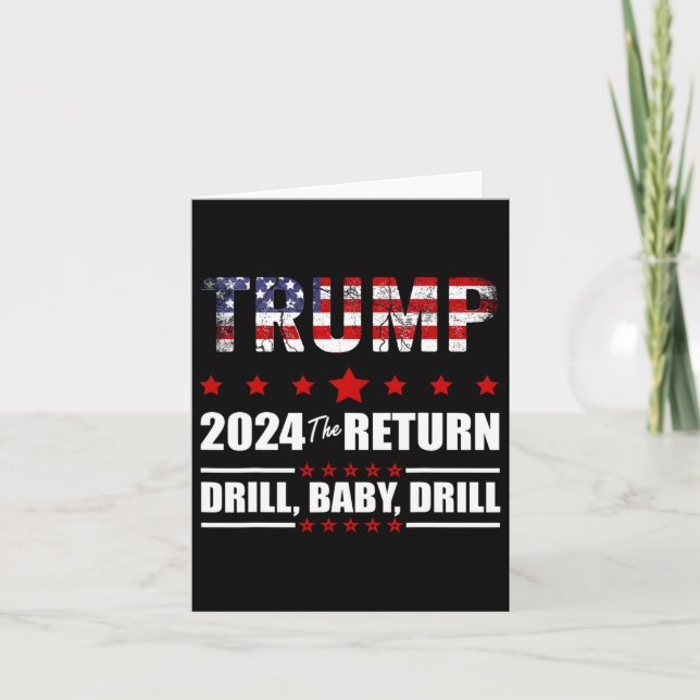 av trumpen från juli 2024 kort (Framsida)