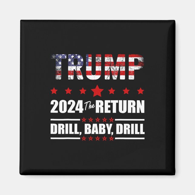av trumpen från juli 2024 magnet (Framsidan)