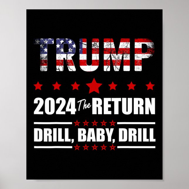 av trumpen från juli 2024 poster (Framsidan)