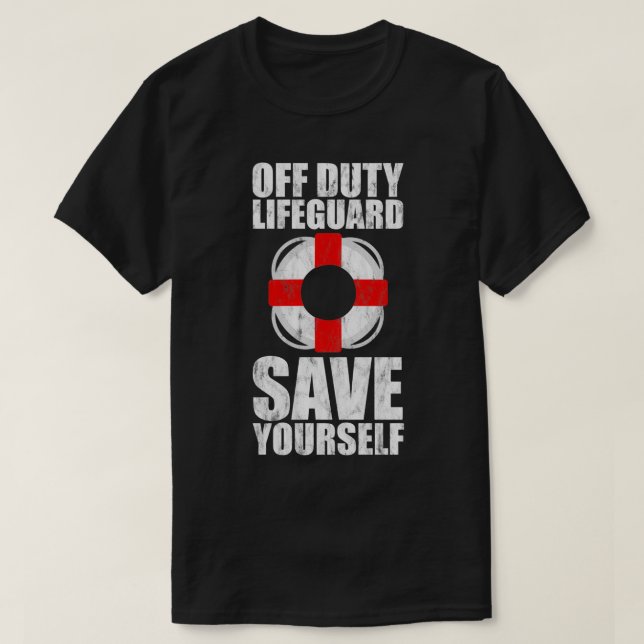 Av tullskyddsskäl Spara Yourself 7 T Shirt (Design framsida)