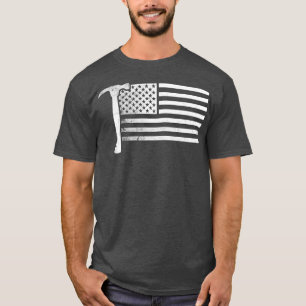 av US Flagga Redraget Carpenter Coola Shirt T