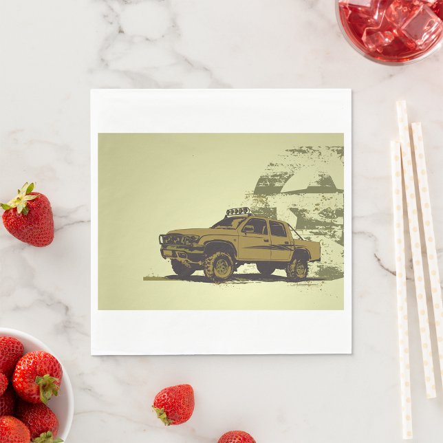 Av väg Fordon Pappra Napkins Pappersservett (Skapare uppladdad)