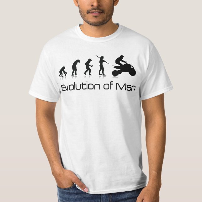 Av-väg manar T-skjorta evolution av manarkvadraten T Shirt (Framsida)