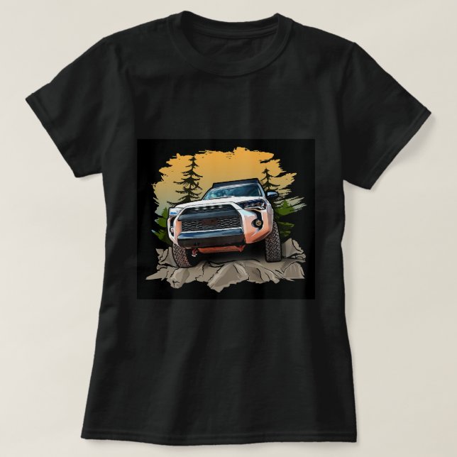 Av väg Tee. 4 Springer Te T Shirt (Design framsida)