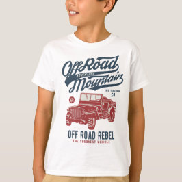 Av vägJeepunge T-tröja för TAGLESS® Tee