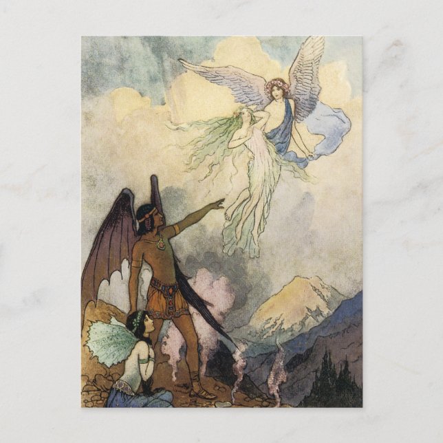 Av, ye isig Spirits, Fly Vykort (Framsida)