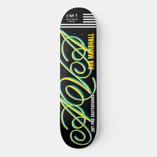 AVA MARSHALL 8 1/4-tums Skateboard Deck (Framsida)