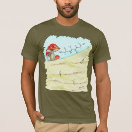 AVA stavad med aminosyror, champinjondesign T Shirt