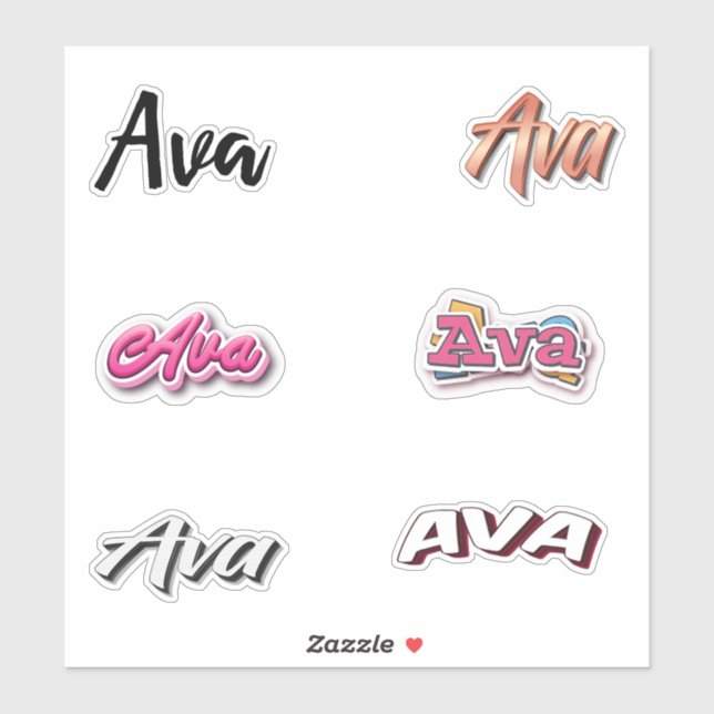 Ava Sticker Pack Klistermärken (Ark)