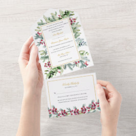 Ava Winter Berries bröllop med OSA
