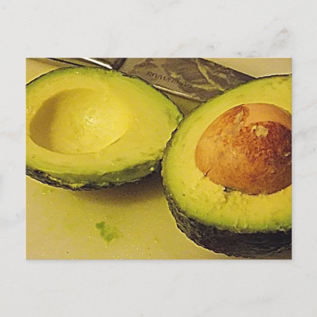 Avacado-kort Vykort (Framsida)