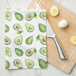 Avacado Mönster Kökshandduk