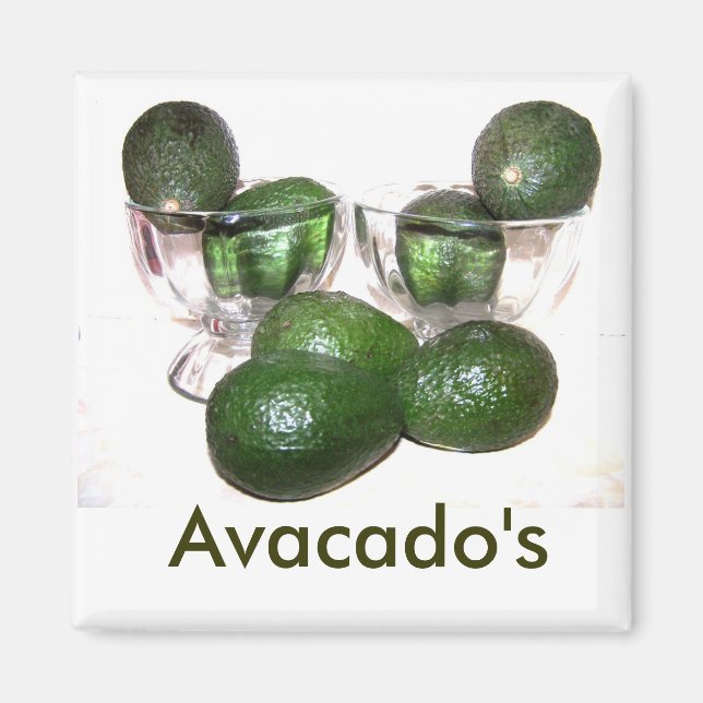 Avacado söt Magnet (Framsidan)