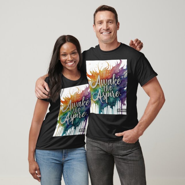 "AVakna Aspire: Dream. Tro. Achieve." T Shirt (Unisex)