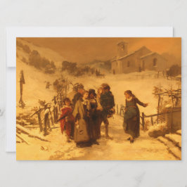 Avalanche (av Gerolamo Induno) Kort