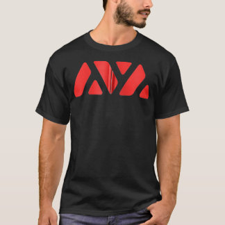 Avalanche AVAX Red Logotyp Image Cryptocurrency Zi T Shirt