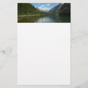 Avalanche Lake I i Glacier National Park Brevpapper