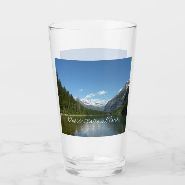 Avalanche Lake I i Glacier National Park Glaskopp (Framsida)