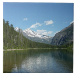 Avalanche Lake I i Glacier National Park Kakelplatta