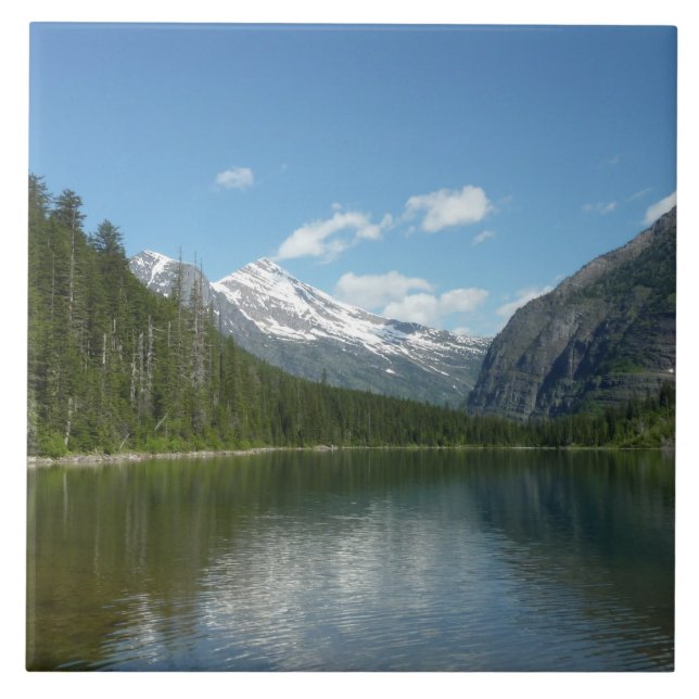 Avalanche Lake I i Glacier National Park Kakelplatta (Framsidan)