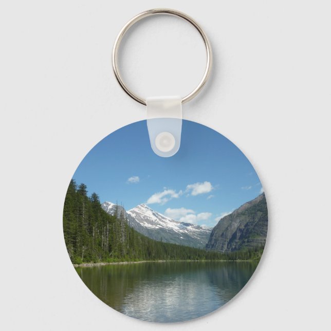 Avalanche Lake I i Glacier National Park Nyckelring (Framsida)