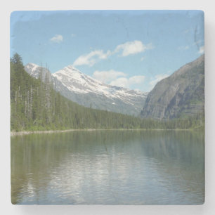 Avalanche Lake I i Glacier National Park Underlägg Sten