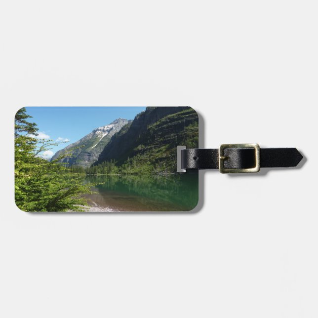 Avalanche Lake II i Glacier National Park Bagagebricka (Horisontell Framsida)