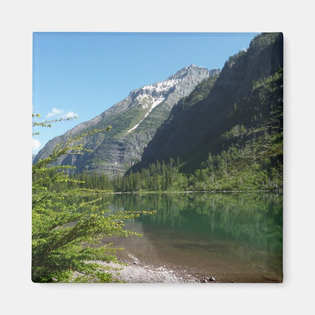 Avalanche Lake II i Glacier National Park Magnet (Framsidan)
