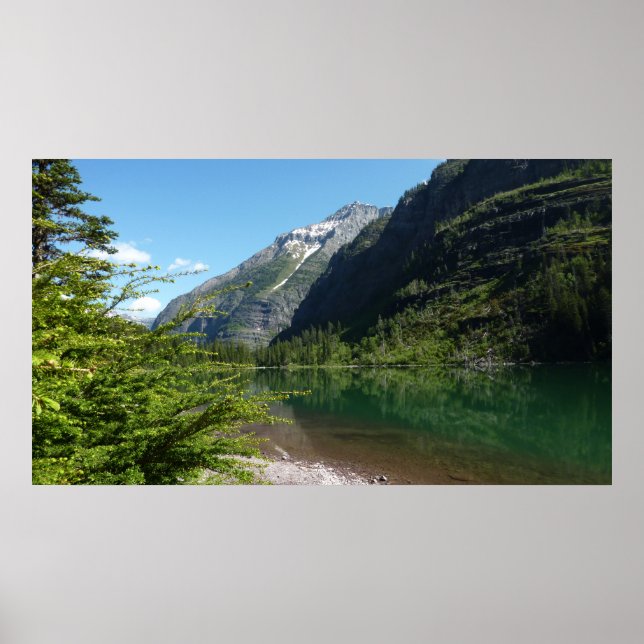 Avalanche Lake II i Glacier National Park Poster (Framsidan)